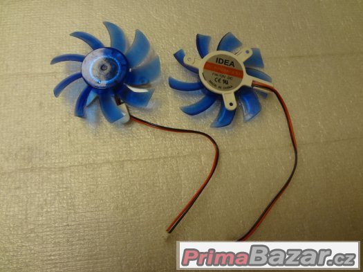 ventilátor 75 mm 12V pro grafickou kartu