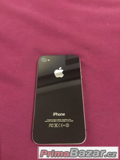 Apple iPhone 4 8GB Black - použitý, repasovaný