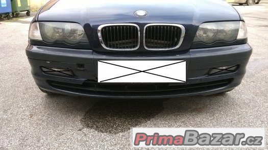 BMW E46 Touring / Sedan - přední nárazník, lišty, výplňe