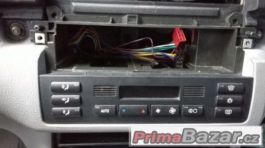 BMW E46 - panel klimatizace, topení, klima