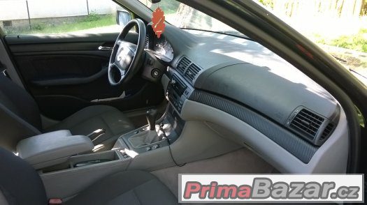 BMW E46 Touring - interiér - palubní deska