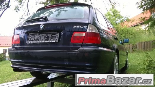 BMW E46 Touring - zadní světla, zadní lampy, mlhovky