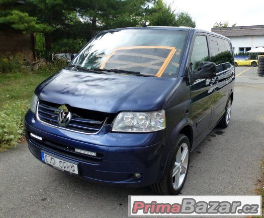 VW T5 Multivan 2,5Tdi r.05, karoserie s CZ doklady VW T5 Multivan 2,5Tdi r.05, karoserie s CZ doklady