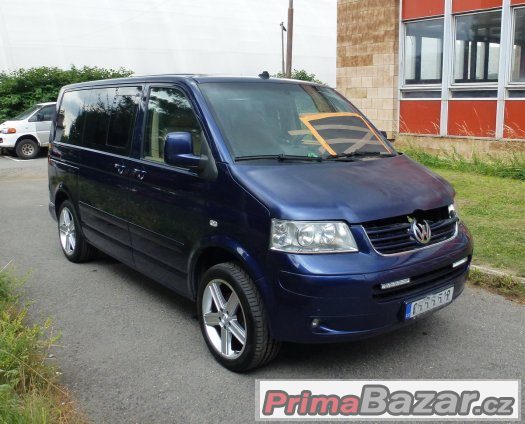 VW T5 Multivan 2,5Tdi r.05, karoserie s CZ doklady