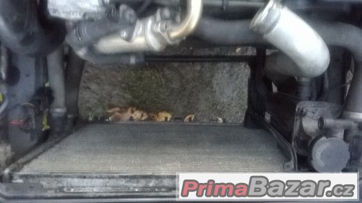 BMW E46 320D - Chladič + expanzní nádobka + aircooler