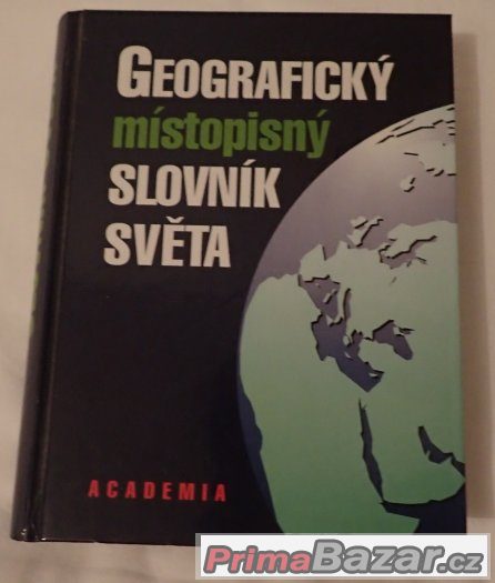 Prodám Geografický místopisný slovník světa