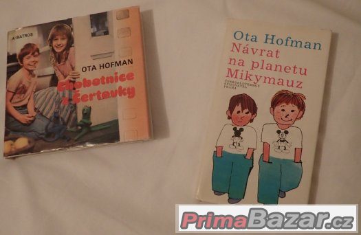 Prodám dvě knihy pro děti od Oty Hofmana