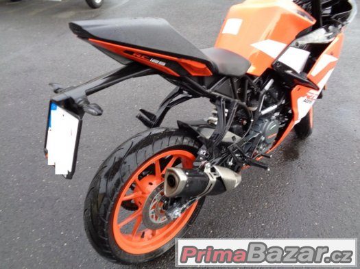 KTM RC 125 nová ČR od 16-ti let A1