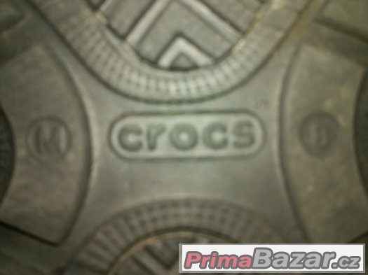 Prodám černé pánské CROCS, vel. M8