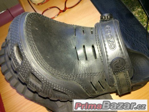 Prodám černé pánské CROCS, vel. M8