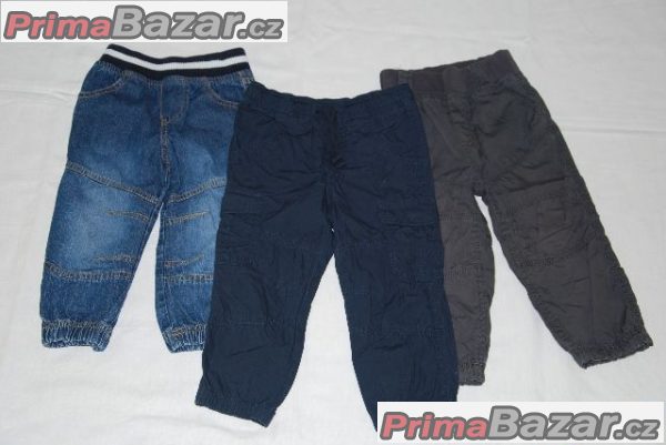 Pláťáky, tenké kalhoty, vel. 92, F&F, DOPODOPO