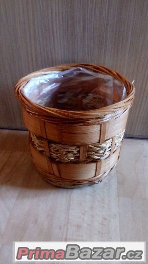 Zelený květináč, fialový keramický květ.-NOVÝ, dřevěné květ. Zelený květináč, fialový keramický květ.-NOVÝ, dřevěné květ.
