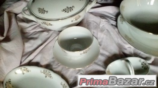 Luxusní jídelní porcelánová souprava - 26 dílů NOVÁ