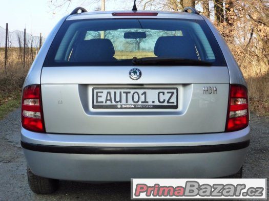 ŠKODA FABIA COMBI 2004 1.4i16V 55kW KLIMA LYŽINY ABS 2xBAG ŠKODA FABIA COMBI 2004 1.4i16V 55kW KLIMA LYŽINY ABS 2xBAG
