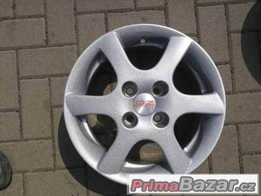 Prodám ALU kola OZ R14 o rozteči 4x100 Hyundai, Renault