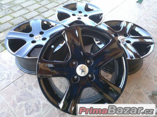 Prodám ALU kola Original Peugeot R16 o rozteči 4x108