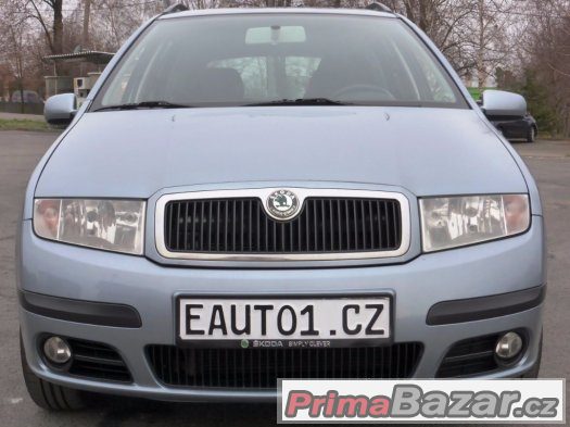 ŠKODA FABIA COMBI 2006 1.4i16V 55kW KLIMA SERVISKA ELEGANCE ŠKODA FABIA COMBI 2006 1.4i16V 55kW KLIMA SERVISKA ELEGANCE