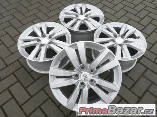 Prodám alu kola original Peugeot R16 5x108