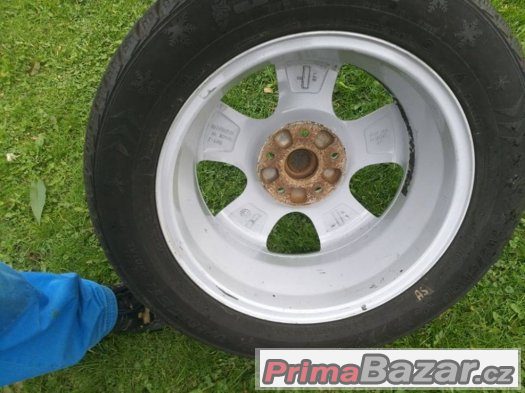 Prodám ALU kola Original Fiat R16 5x114,3