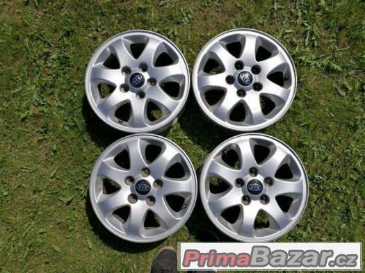 Prodám ALU kola Original Kia R15 o rozteči 5x114,3