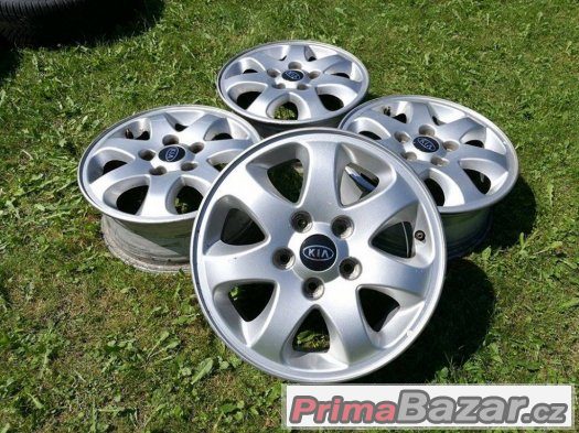 Prodám ALU kola Original Kia R15 o rozteči 5x114,3