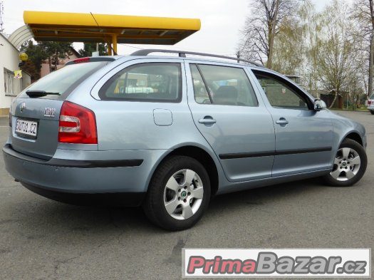 ŠKODA OCTAVIA2 1.9TDI 77kW ESP EDS PDC 10xBAG VÝHŘEV SEDAČEK