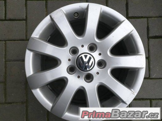 Prodám ALU kola Original VW Golf 5 R15 5x112