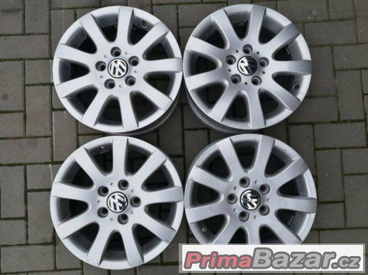 Prodám ALU kola Original VW Golf 5 R15 5x112