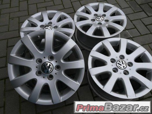 Prodám ALU kola Original VW Golf 5 R15 5x112