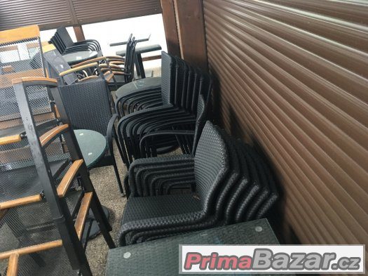 Restaurace - Zahradní nábytek použitý RATAN - část 2.