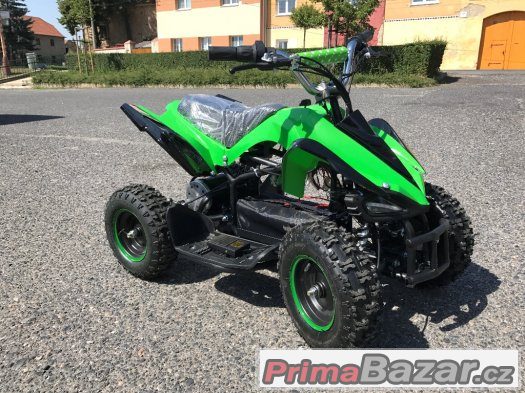 Dětská elektro čtyřkolka Racer 800w -zelená