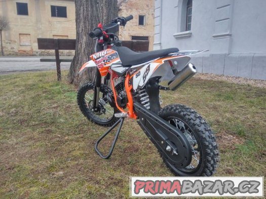 Dětská cross Nitro NRG GTS 14x12 oranžová 9PS