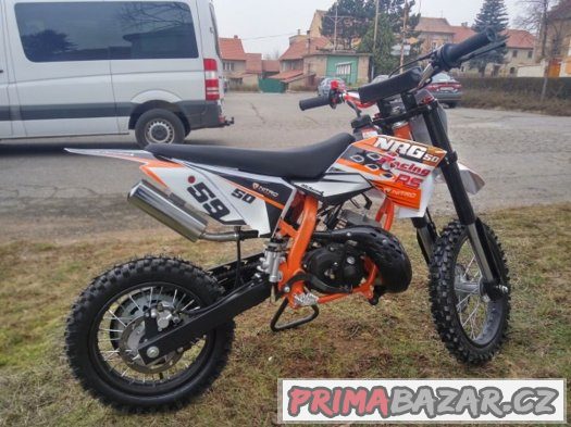 Dětská cross Nitro NRG GTS 14x12 oranžová 9PS