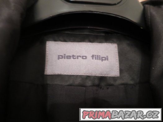 Kabát/plášť černý zn. Pietro Filipi