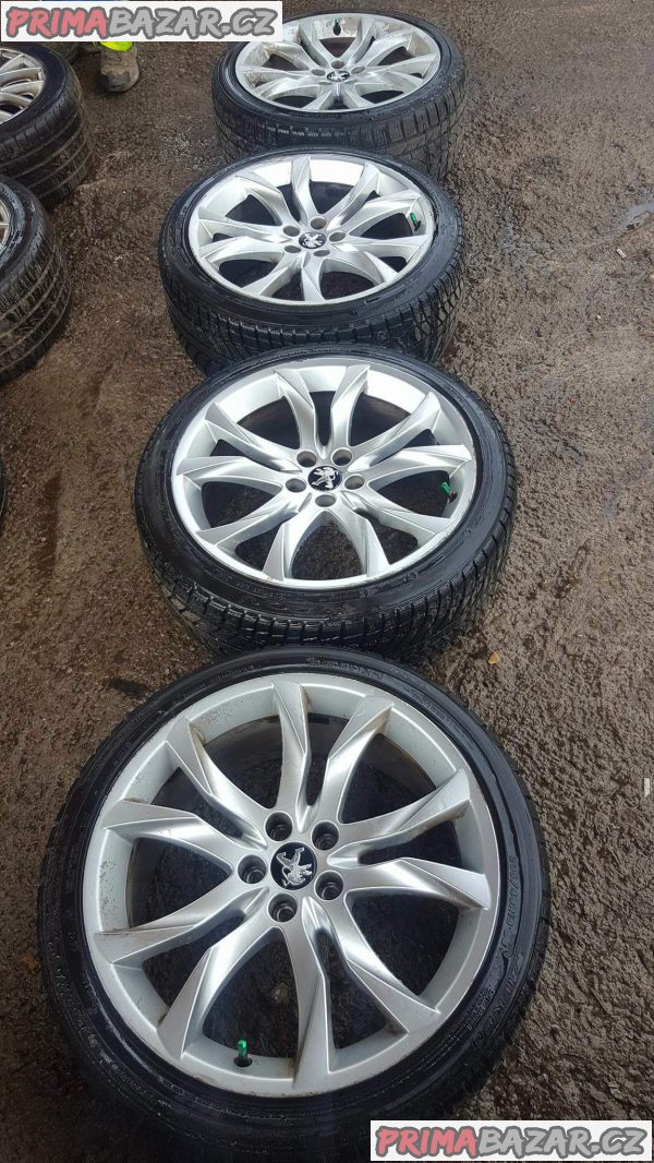 prodám Alu kola elektrony Peugeot 9673495677 5x108 8.5jx19 et27 RCZ