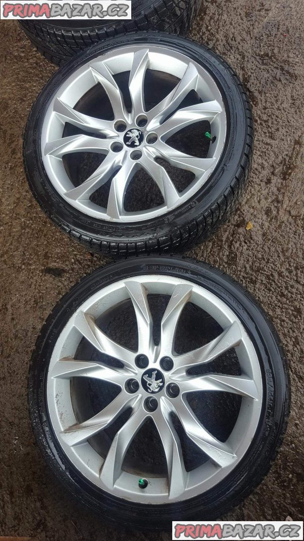 prodám Alu kola elektrony Peugeot 9673495677 5x108 8.5jx19 et27 RCZ