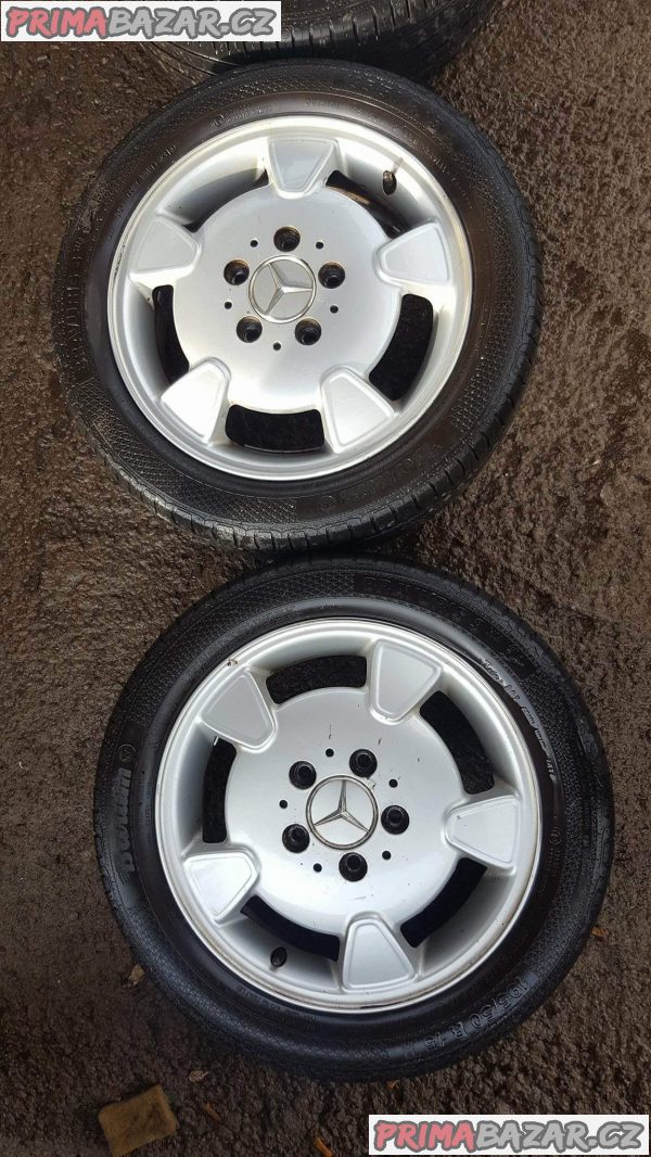 prodám alu kola elektrony Mercedes A168 4010002 5x112 5.5jx15 et54