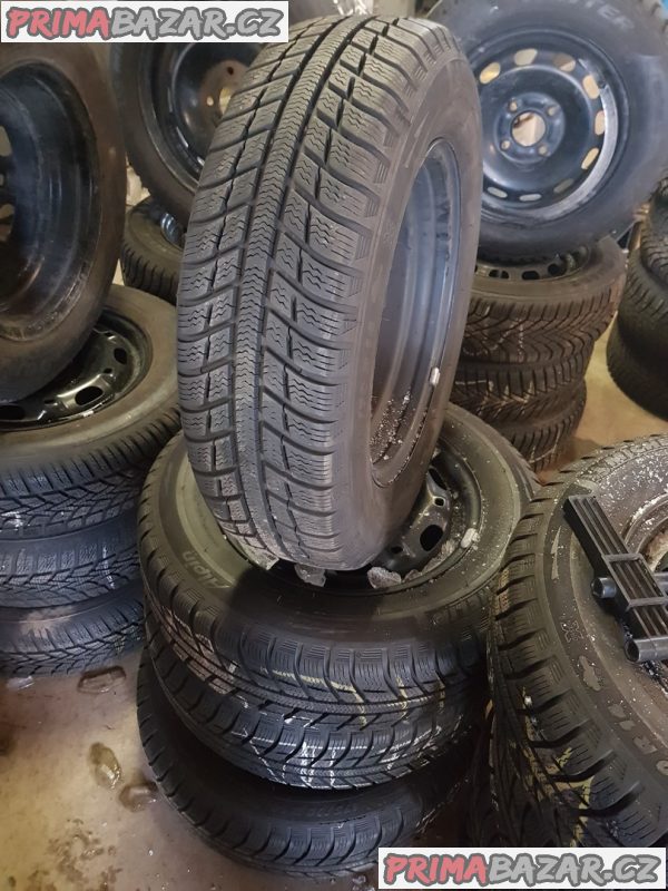 plechové disky plecháče 5x100 s pneu michelin 5jx14 et35