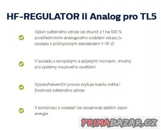 Elektronický předřadník Philips HF-R 280 TL5/PL-L EII Elektronický předřadník Philips HF-R 280 TL5/PL-L EII
