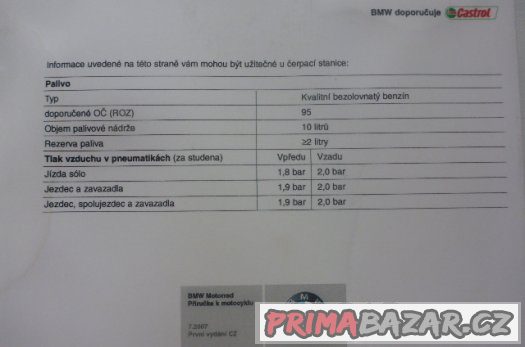 BMW návody cena 199 korun kus