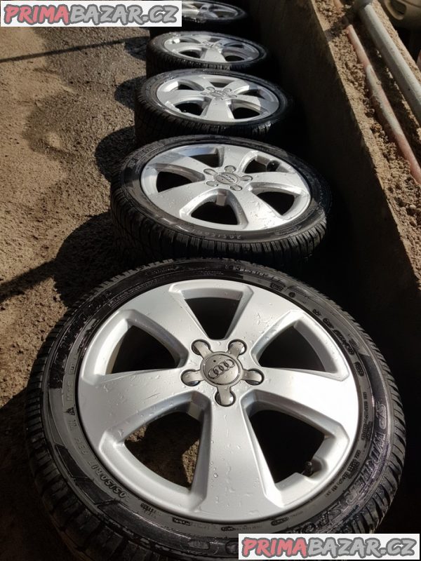sada alu kola Audi 8V0601025C A3 S3 ATS 5x112 6jx17 et48 sada alu kola Audi 8V0601025C A3 S3 ATS 5x112 6jx17 et48