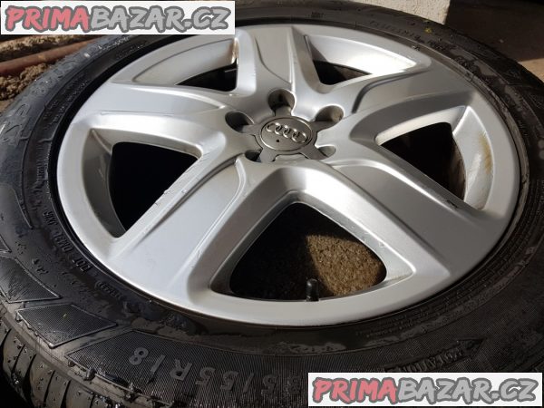 sada Audi Allroad  s pneu Dunlop SP Sport 3D 4G9601025C 5x112 7jx18 et38 pneu 235/5