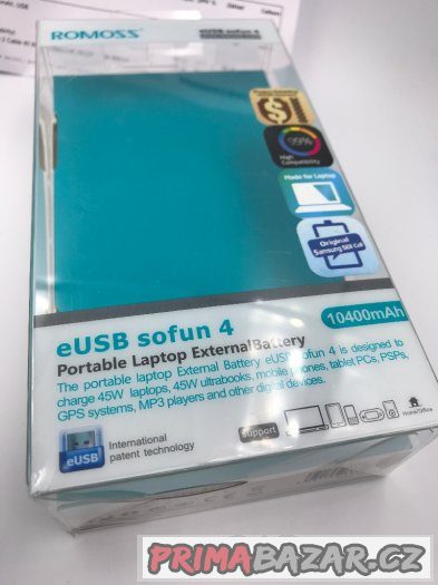 Powerbank pro Macbooky ROMOSS eUSB sofun 4