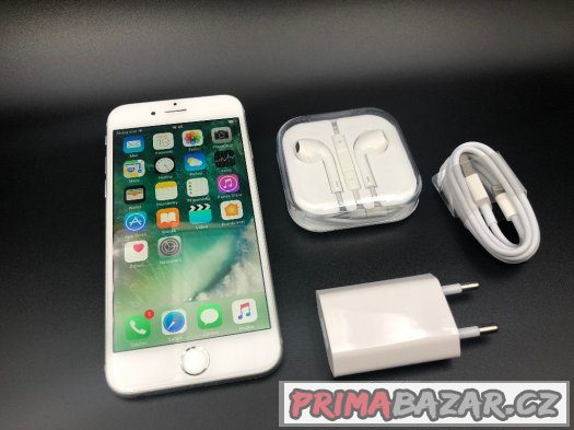 iPhone 6 16GB stříbrný -záruka - TOP stav