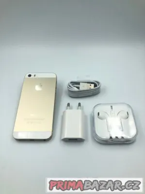 iPhone 5s 16GB zlatý - záruka - super stav