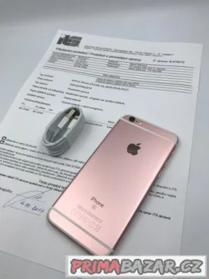 Apple iPhone 6s 64GB Růžově zlatý - nová originál baterie