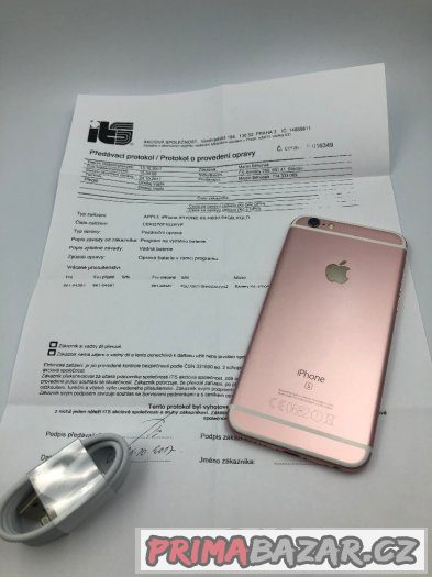 iPhone 6S 64GB Rose Gold - super stav + nová orig. Baterie