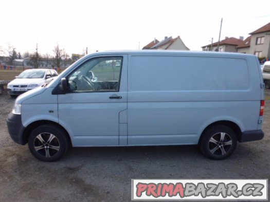 VW TRANSPORTER T5 1.9 TDi RV.2007 ODPOČET DPH