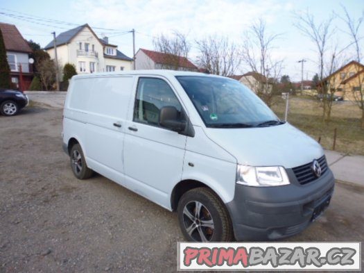 VW TRANSPORTER T5 1.9 TDi RV.2007 ODPOČET DPH