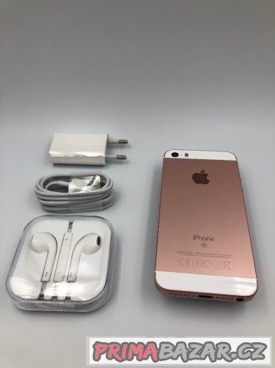 iPhone SE 16GB Růžový - TOP cena